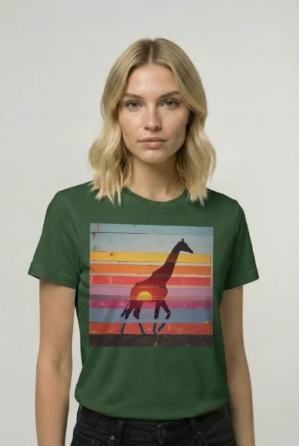 T-shirt GIRAFFE (#034) – Image 12