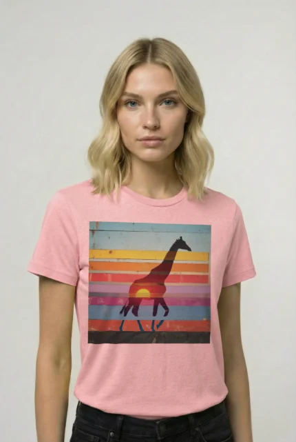 T-shirt GIRAFFE (#034) – Image 22