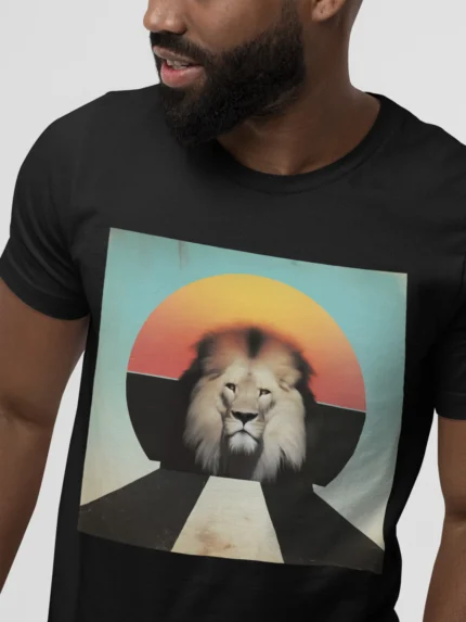 T-shirt LION (#034) – Image 5