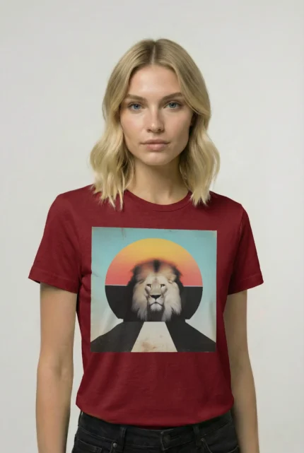 T-shirt LION (#034) – Image 7