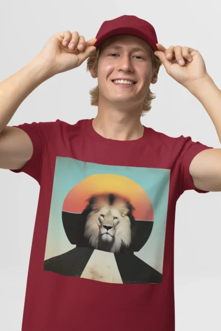 T-shirt LION (#034) – Image 9