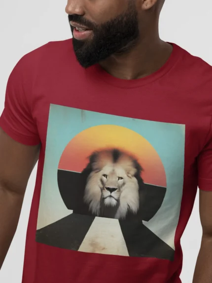 T-shirt LION (#034) – Image 10