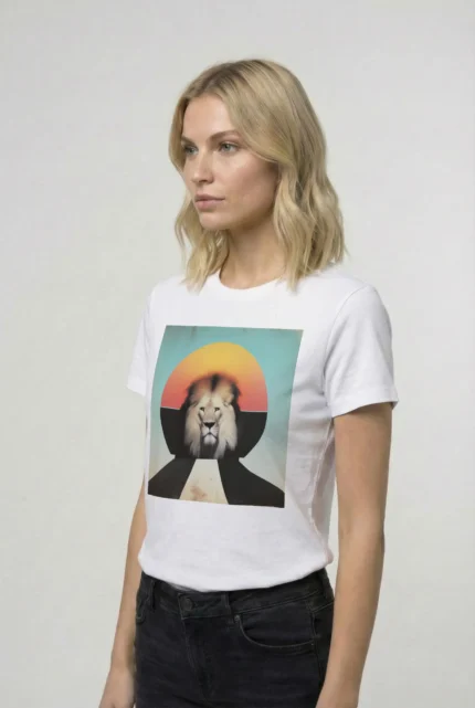 T-shirt LION (#034) – Image 28