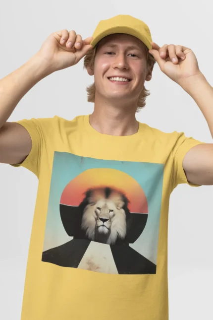 T-shirt LION (#034) – Image 34