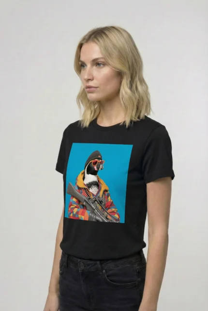 T-shirt PENGUIN (#034) – Image 3