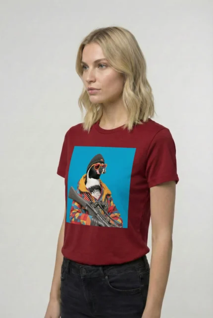T-shirt PENGUIN (#034) – Image 8