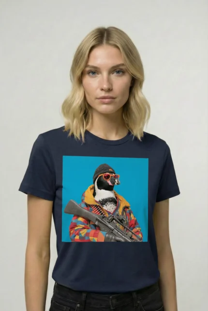 T-shirt PENGUIN (#034) – Image 17