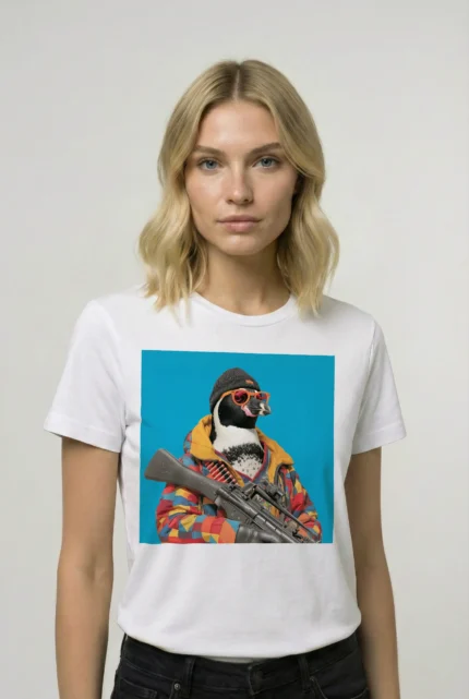 T-shirt PENGUIN (#034) – Image 27