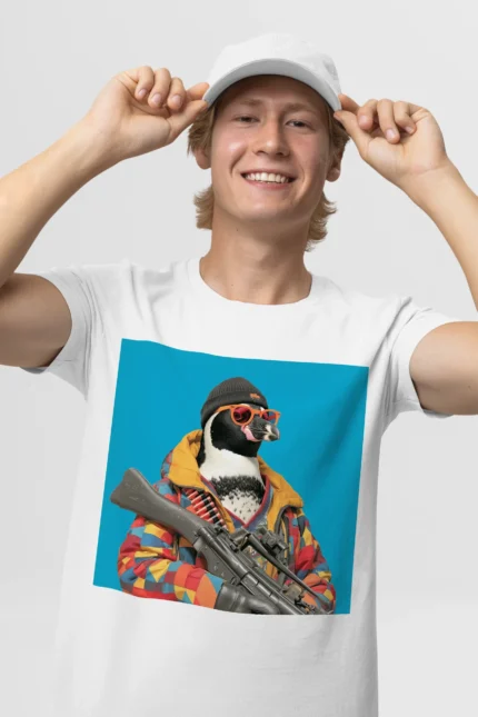T-shirt PENGUIN (#034) – Image 29