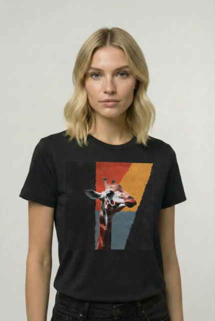 T-shirt GIRAFFE (#035) – Image 2