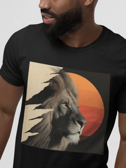 T-shirt LION (#035) – Image 5