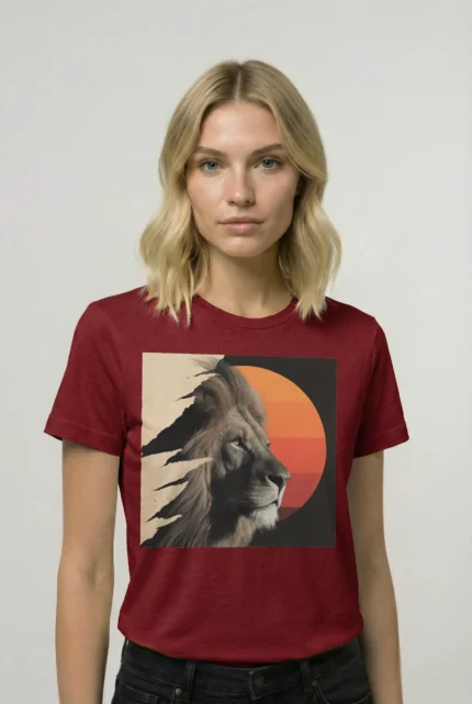 T-shirt LION (#035) – Image 7