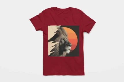 T-shirt LION (#035) – Image 6