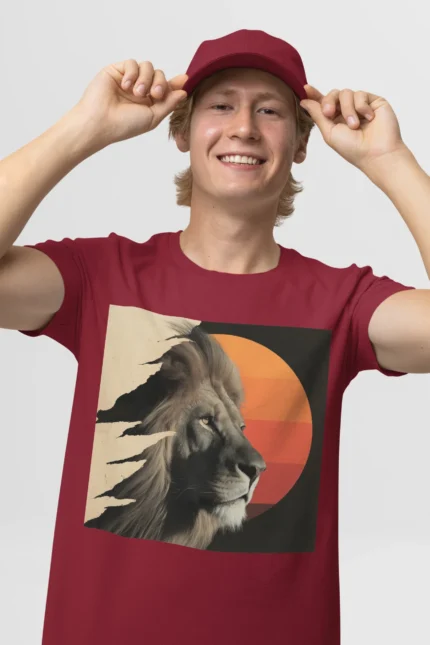 T-shirt LION (#035) – Image 9