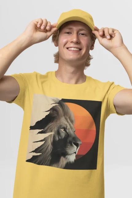 T-shirt LION (#035) – Image 34