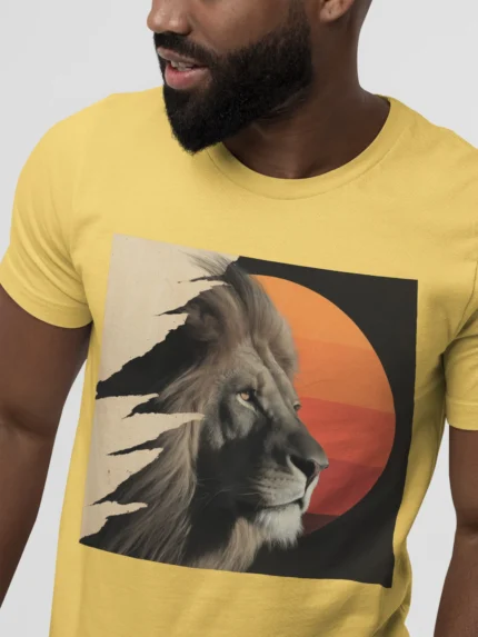T-shirt LION (#035) – Image 35