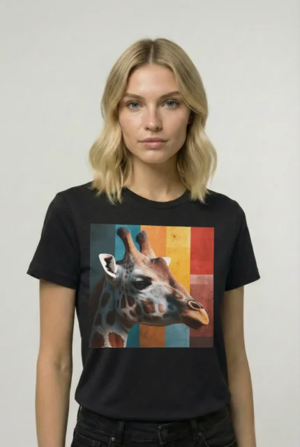 T-shirt GIRAFFE (#036) – Image 2