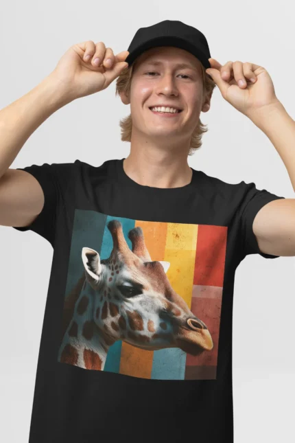 T-shirt GIRAFFE (#036) – Image 4
