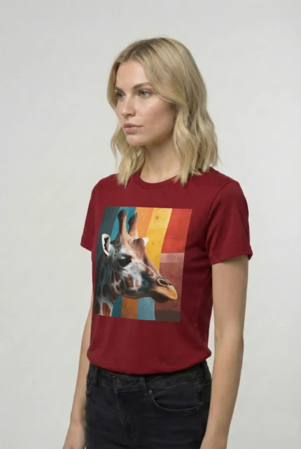 T-shirt GIRAFFE (#036) – Image 8