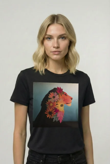 T-shirt LION (#036) – Image 2