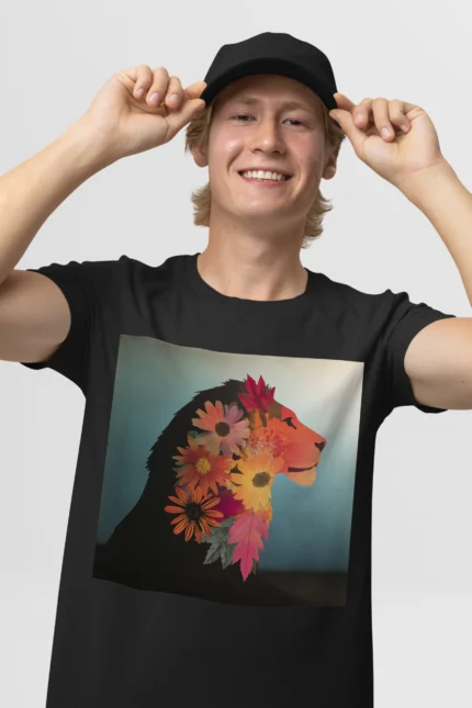 T-shirt LION (#036) – Image 4