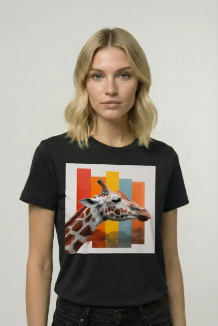 T-shirt GIRAFFE (#037) – Image 2