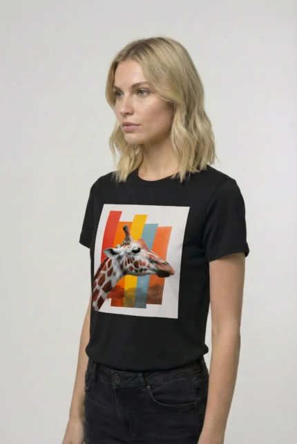 T-shirt GIRAFFE (#037) – Image 3