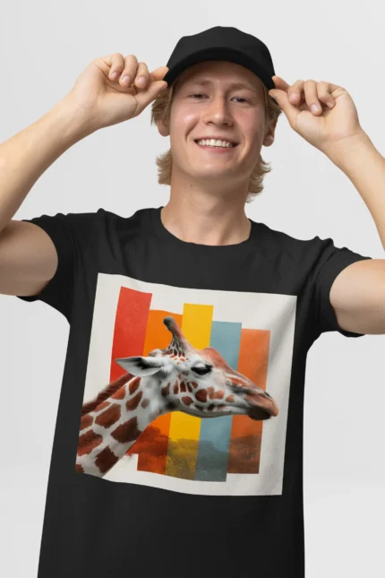 T-shirt GIRAFFE (#037) – Image 4