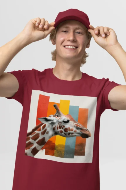 T-shirt GIRAFFE (#037) – Image 9