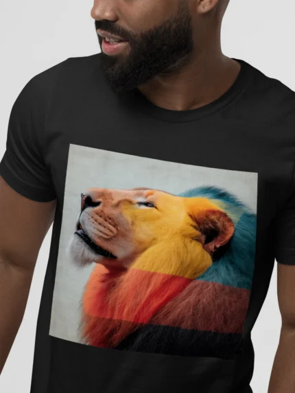 T-shirt LION (#037) – Image 5