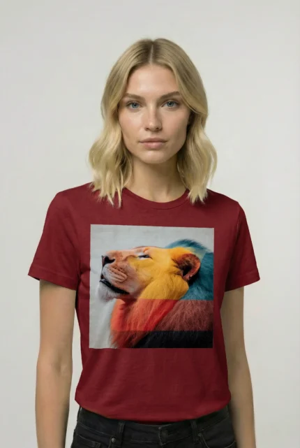 T-shirt LION (#037) – Image 7