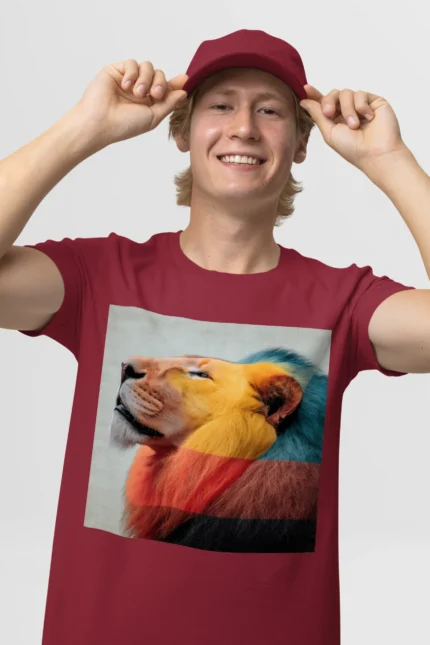 T-shirt LION (#037) – Image 9