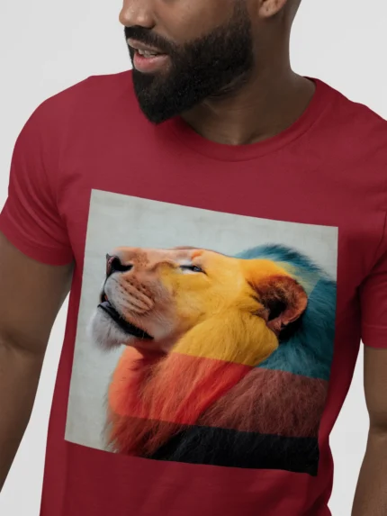 T-shirt LION (#037) – Image 10