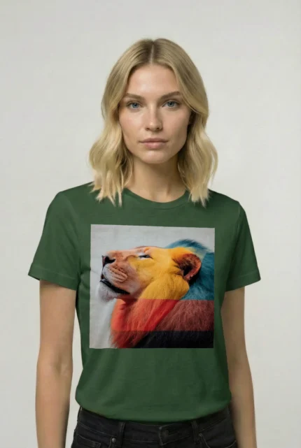 T-shirt LION (#037) – Image 12