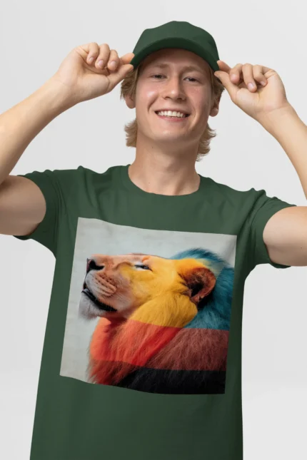 T-shirt LION (#037) – Image 14