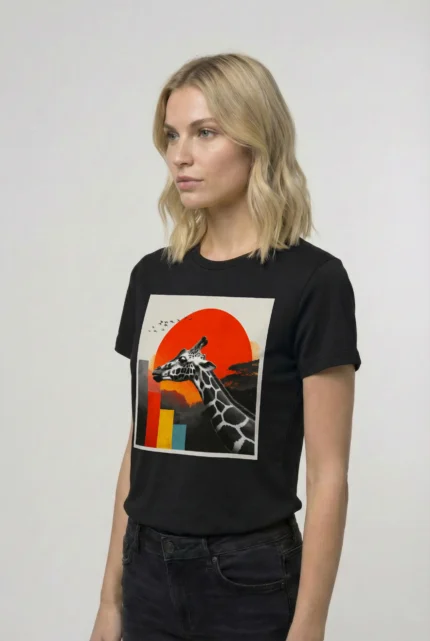 T-shirt GIRAFFE (#038) – Image 3