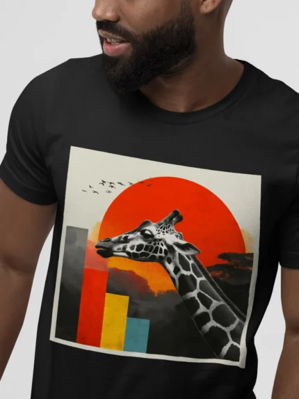 T-shirt GIRAFFE (#038) – Image 5
