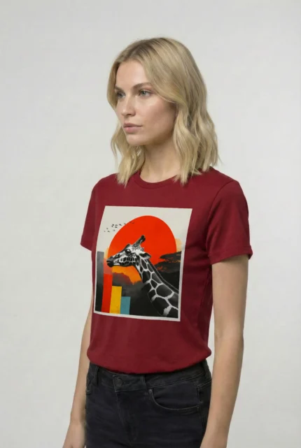 T-shirt GIRAFFE (#038) – Image 8