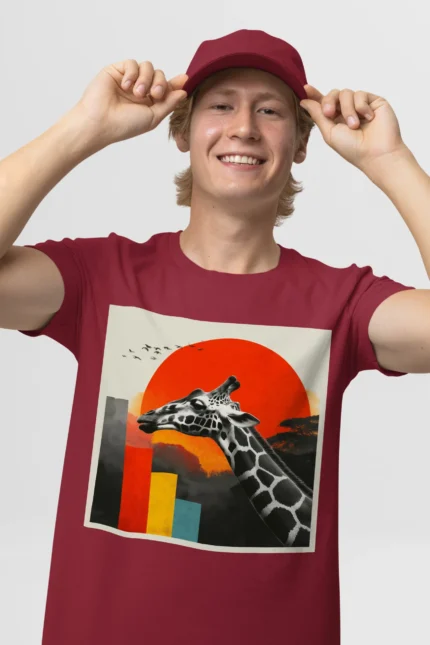 T-shirt GIRAFFE (#038) – Image 9