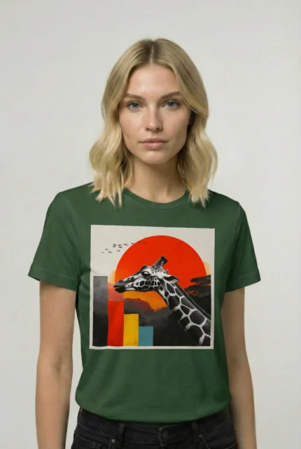 T-shirt GIRAFFE (#038) – Image 12