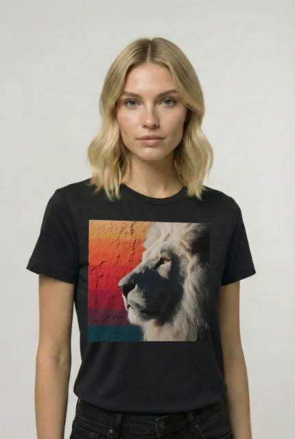 T-shirt LION (#038) – Image 2