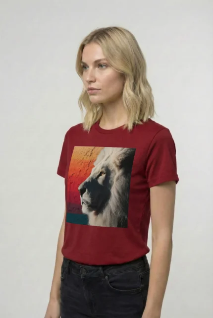 T-shirt LION (#038) – Image 8