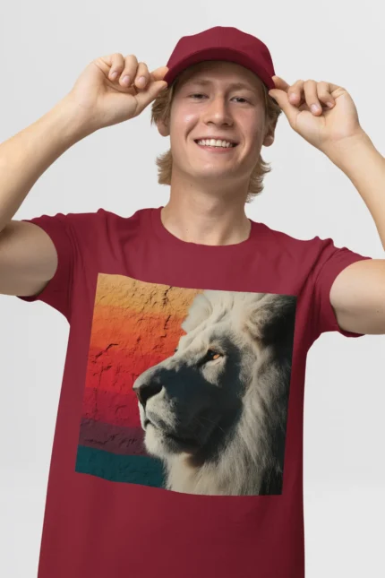 T-shirt LION (#038) – Image 9