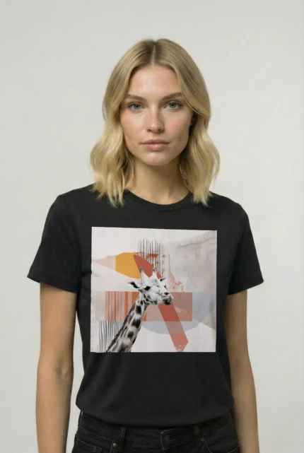 T-shirt GIRAFFE (#040) – Image 2