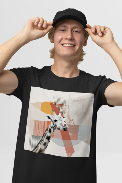 T-shirt GIRAFFE (#040) – Image 4
