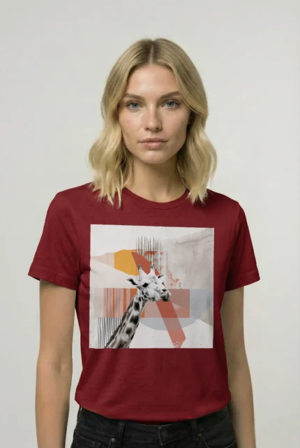 T-shirt GIRAFFE (#040) – Image 7