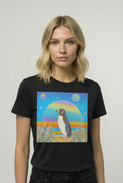 T-shirt PENGUIN (#041) – Image 2