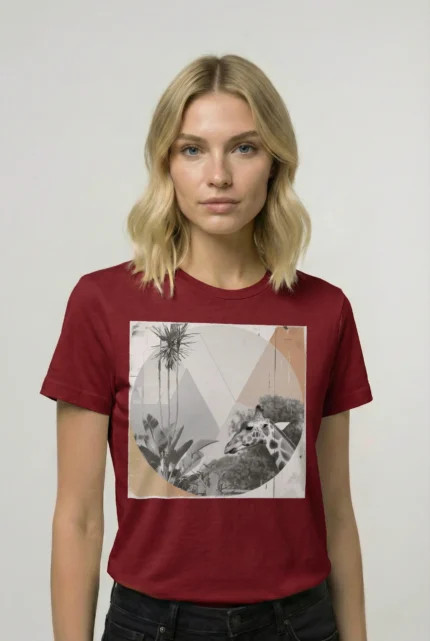 T-shirt GIRAFFE (#042) – Image 7