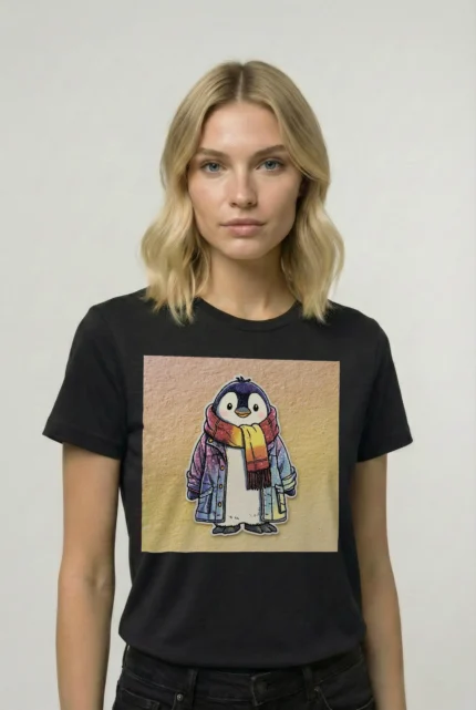 T-shirt PENGUIN (#042) – Image 2