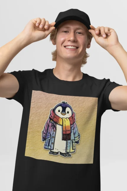 T-shirt PENGUIN (#042) – Image 4